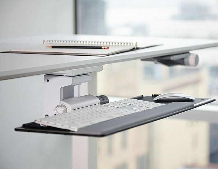 Why you should use adjustable keyboard tray under the desk?