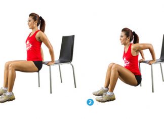 How to Perfect your Chair Dip Exercise Plan