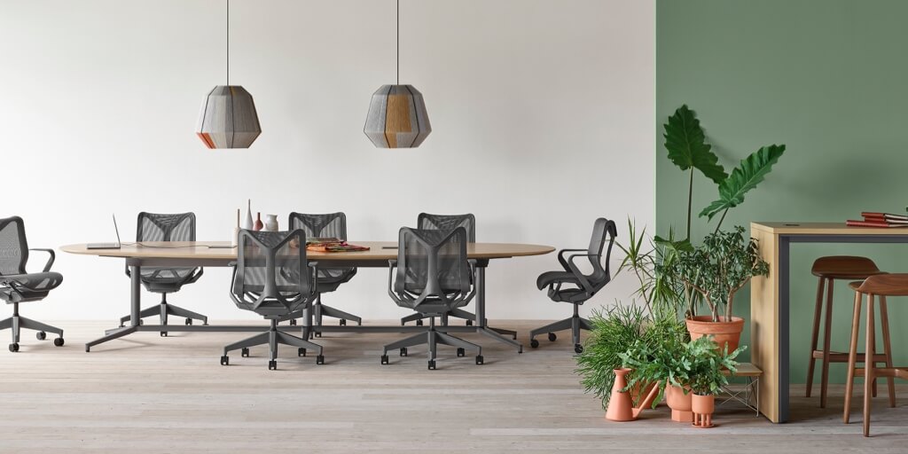 Herman Miller Aeron office chair for short people