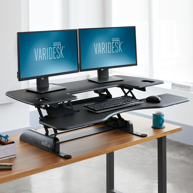 Standing Desk Review - VariDesk Pro Plus 48: Taking breaks to stand