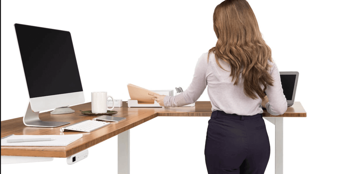 Uplift V2 L Shaped Standing Desk