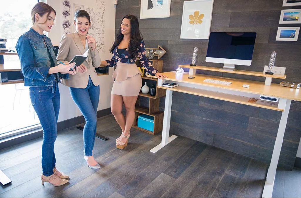 Xdesk Air The Ultra Thin & First ever Aluminummade STANDING DESK