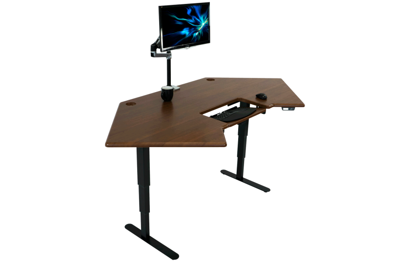 iMovR's Cascade Corner Standing Desk