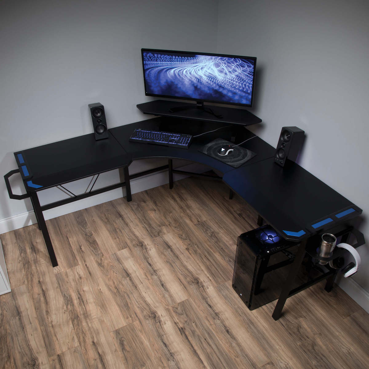 RESPAWN 2010 Gaming Computer Desk - L shaped