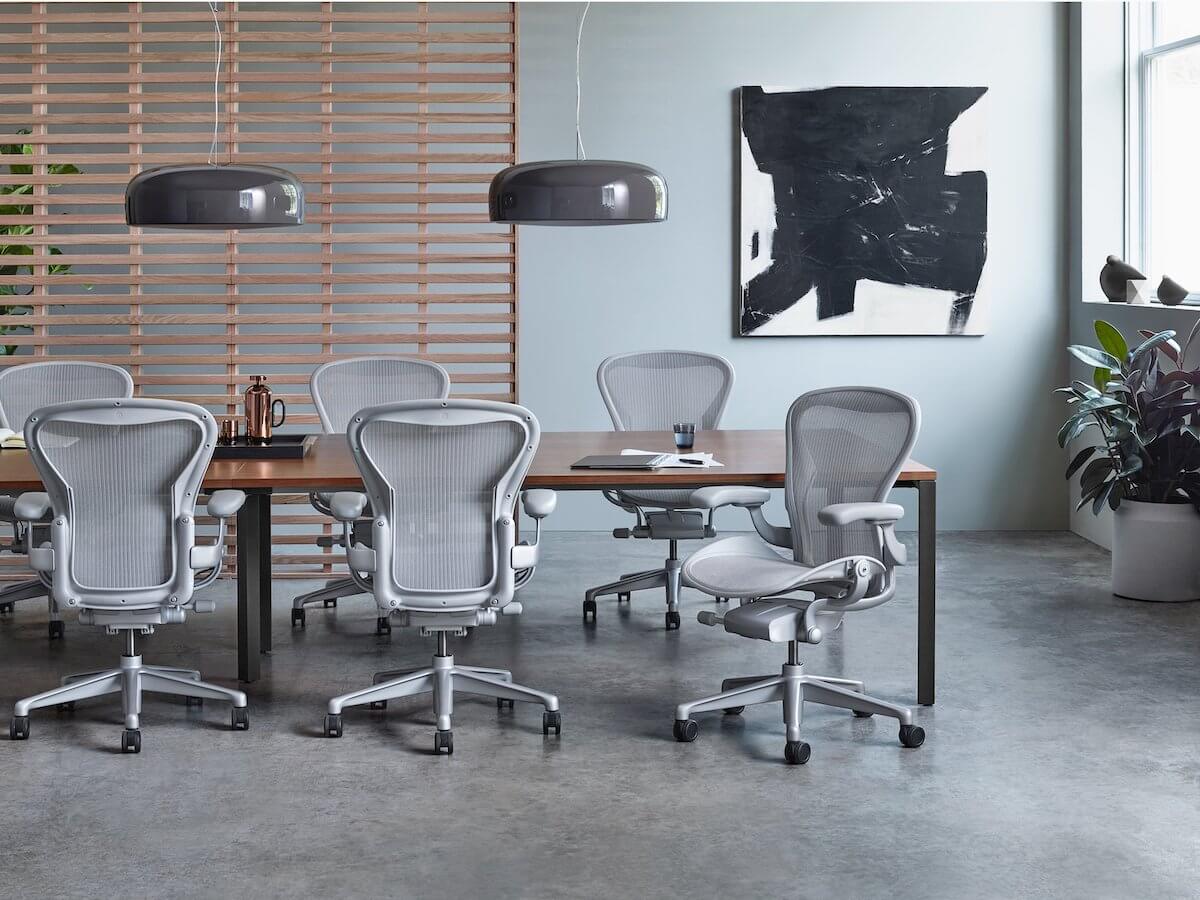 Aeron chair - the classic Herman Miller chairs