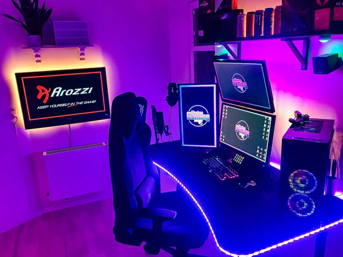 AROZZI ARENA GAMING DESK