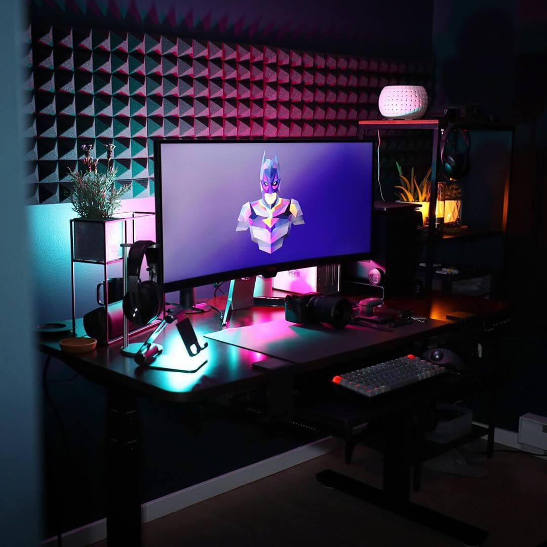 gaming desk decor ideas