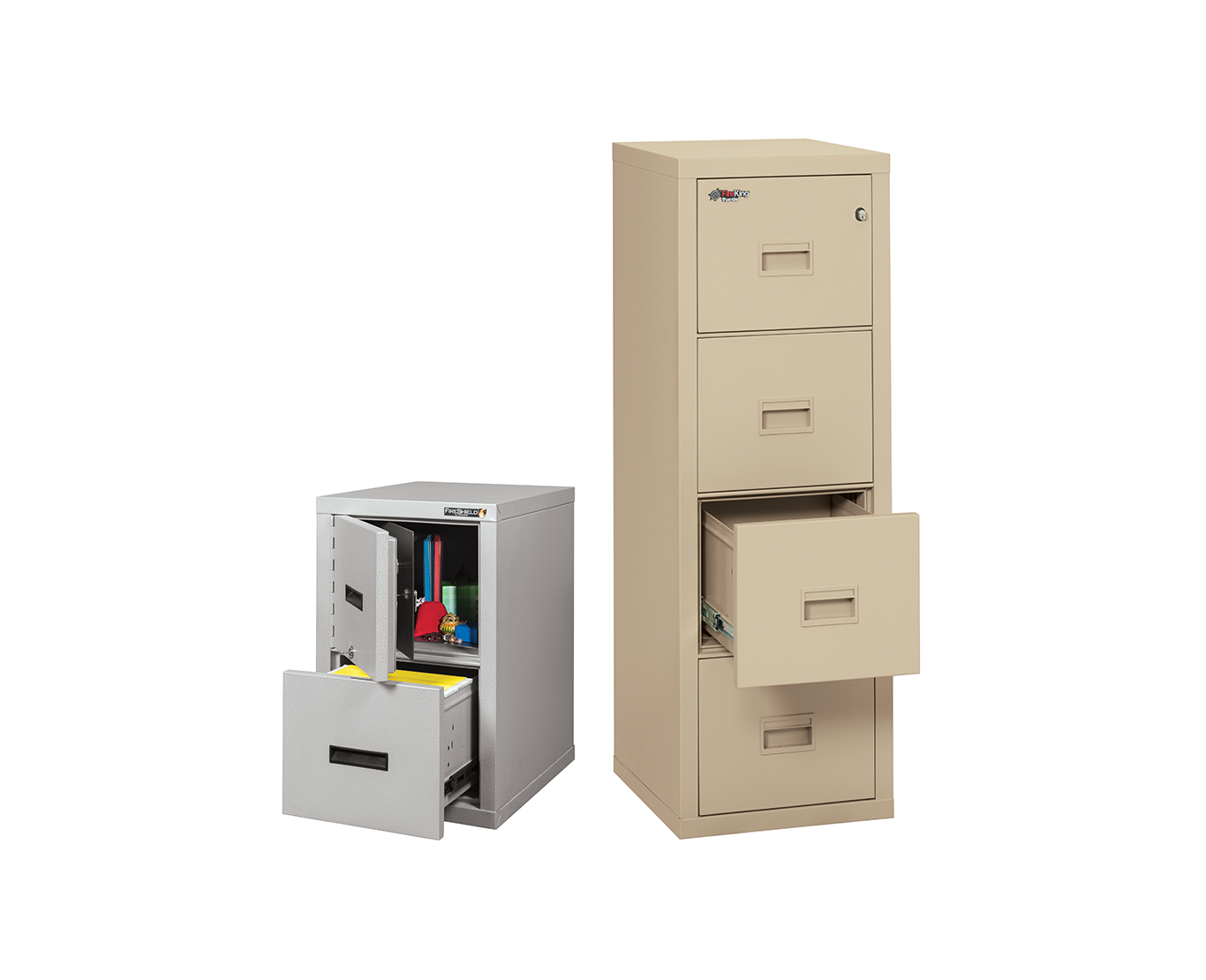 Turtle Fireproof 4-Drawer Vertical File Cabinet 