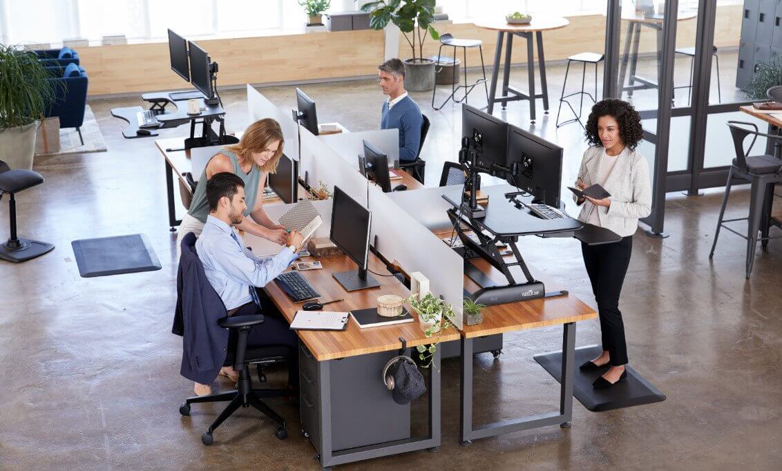 Varidesk pro plus - Standing Desk Converter with a Large Working Space