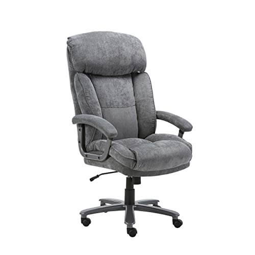 Big and tall on sale fabric office chair