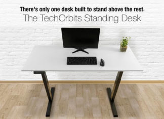 TechOrbits electric standing desk