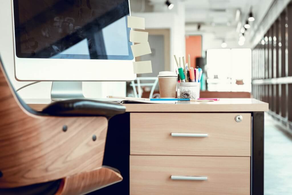 Wooden file cabinets