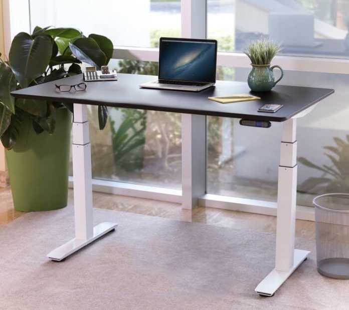 Seville Classics airLIFT electric standing desk review What we love