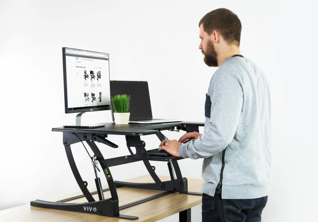 FITUEYES vs VIVO - height adjustable standing desk ...