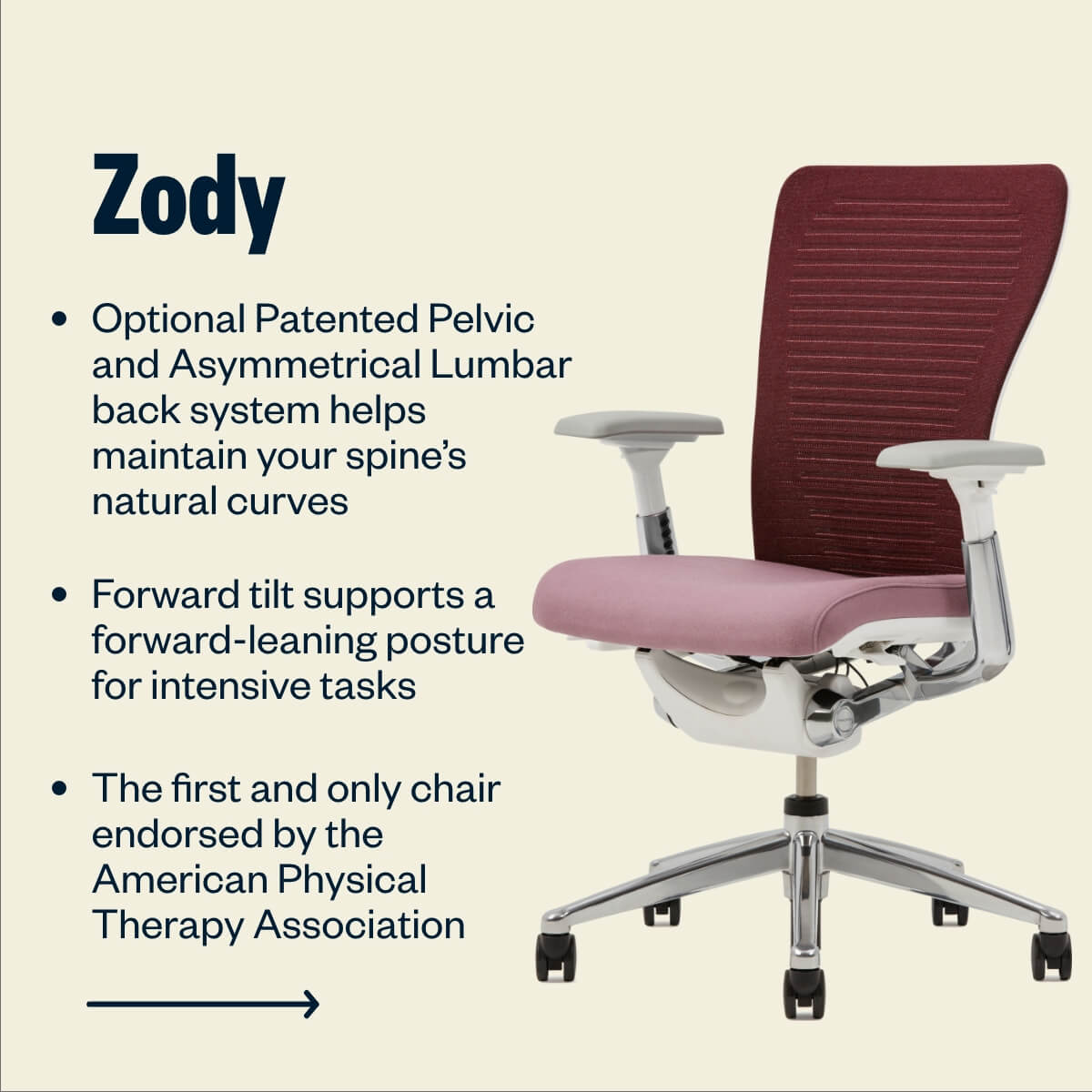 Zody chair overall