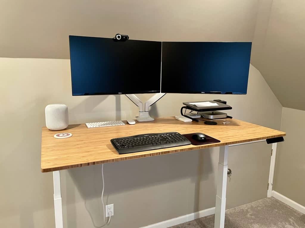 Fully standing desk