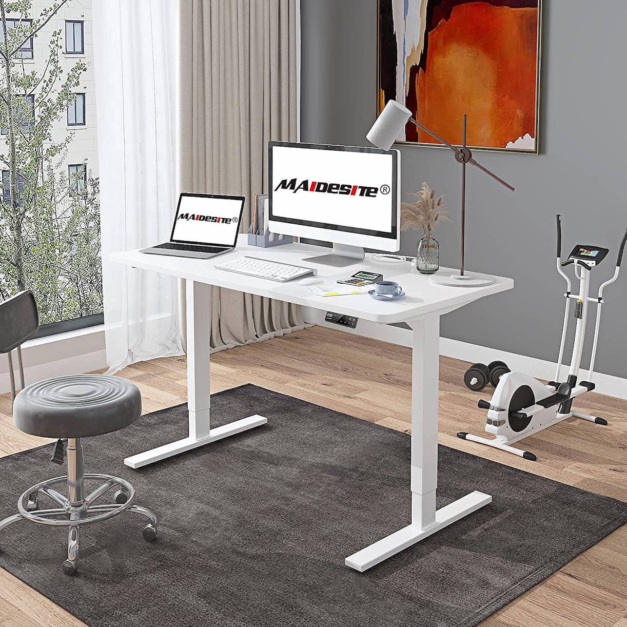 MAIDeSITe sit to stand up desk