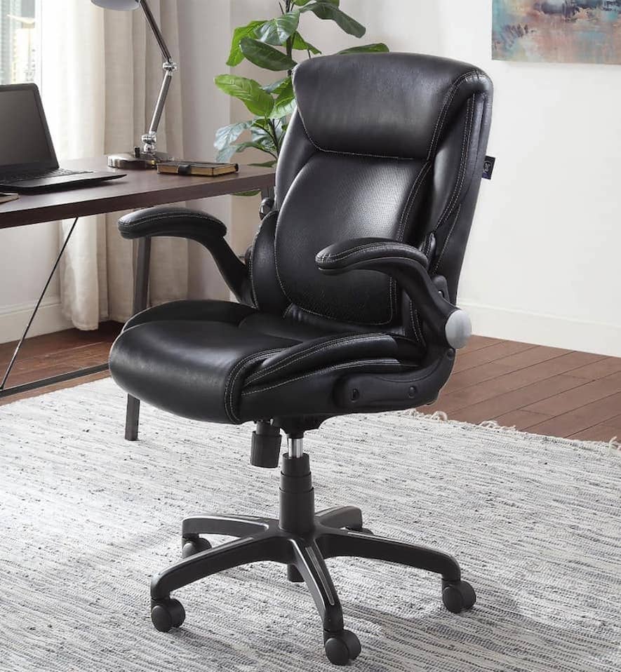 Serta Air Lumbar bonded leather office chair review