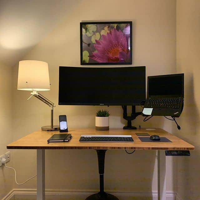 Small Adjustable Standing Desk for Small Spaces  Upper Square Standing Desk  – Progressive Desk