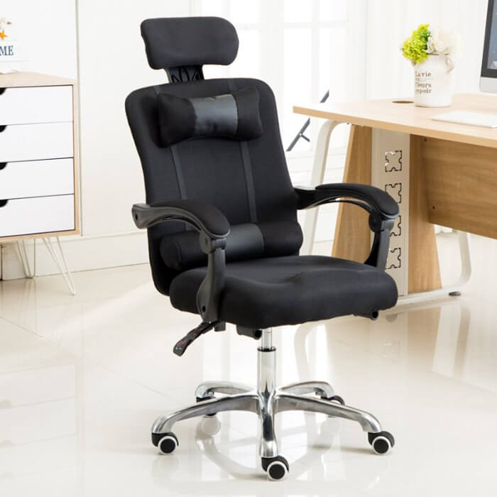 Why a lot of people actually don’t use the backrest when sitting on an office chair?