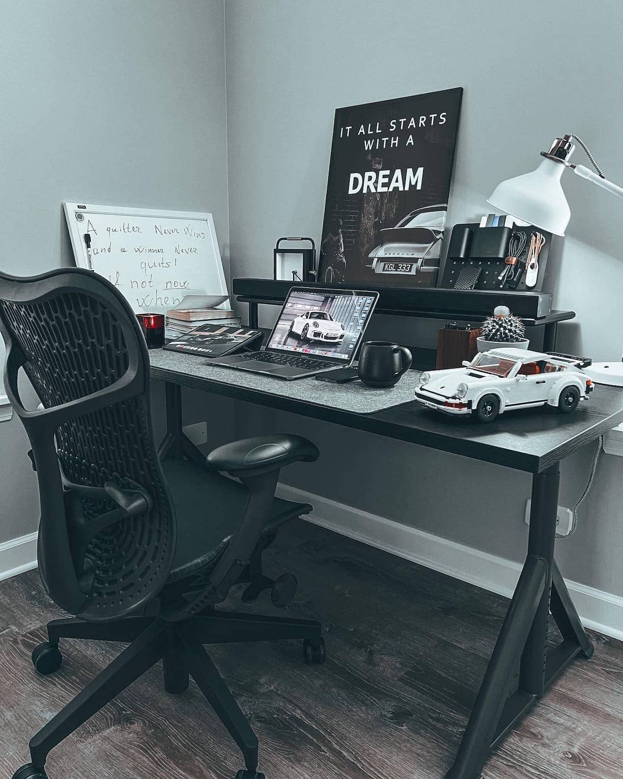 an office setup