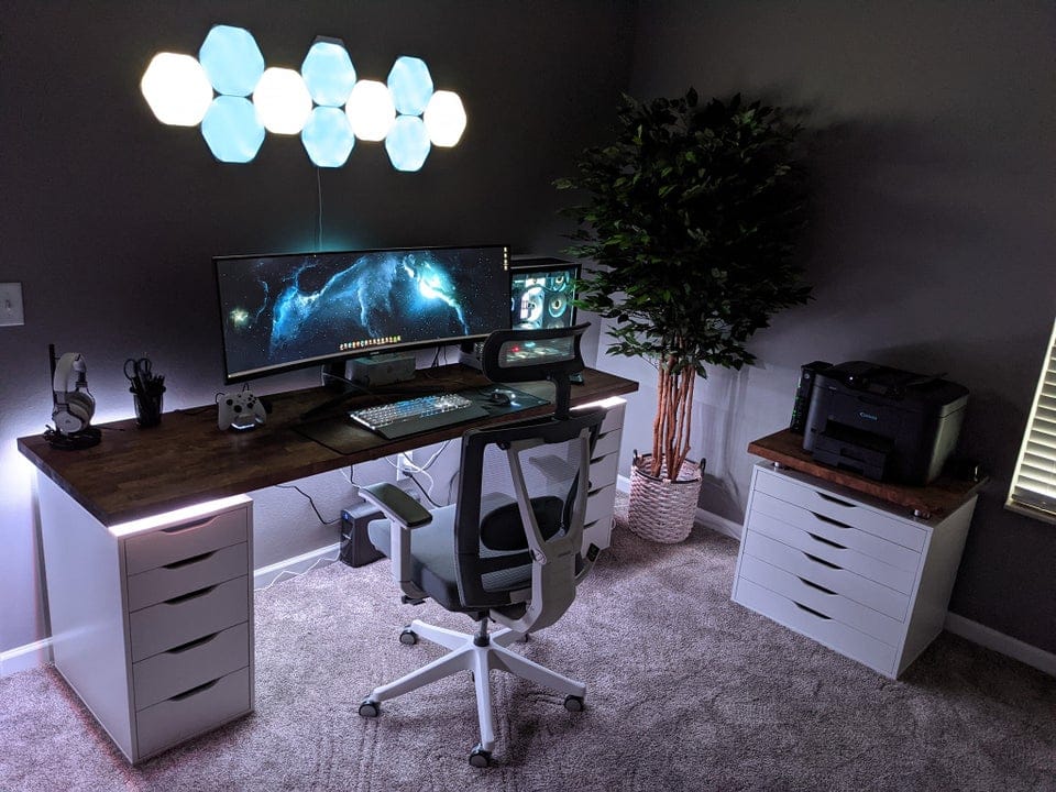 gaming desk setup ideas 101