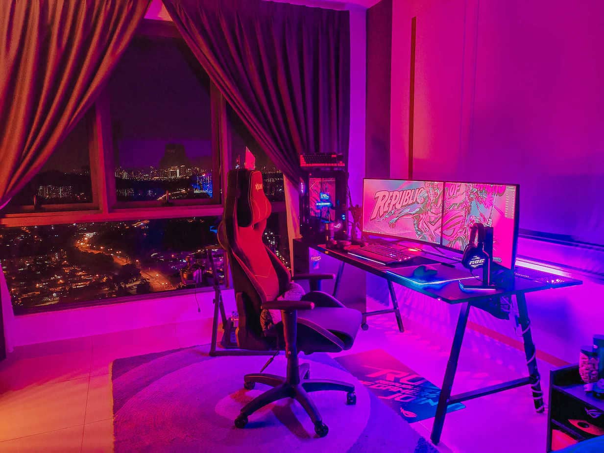 setup a perfect gaming desk