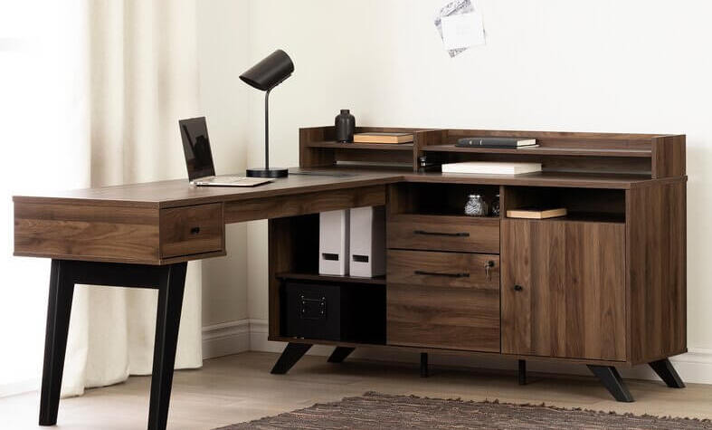 Peavler L-Shape Desk