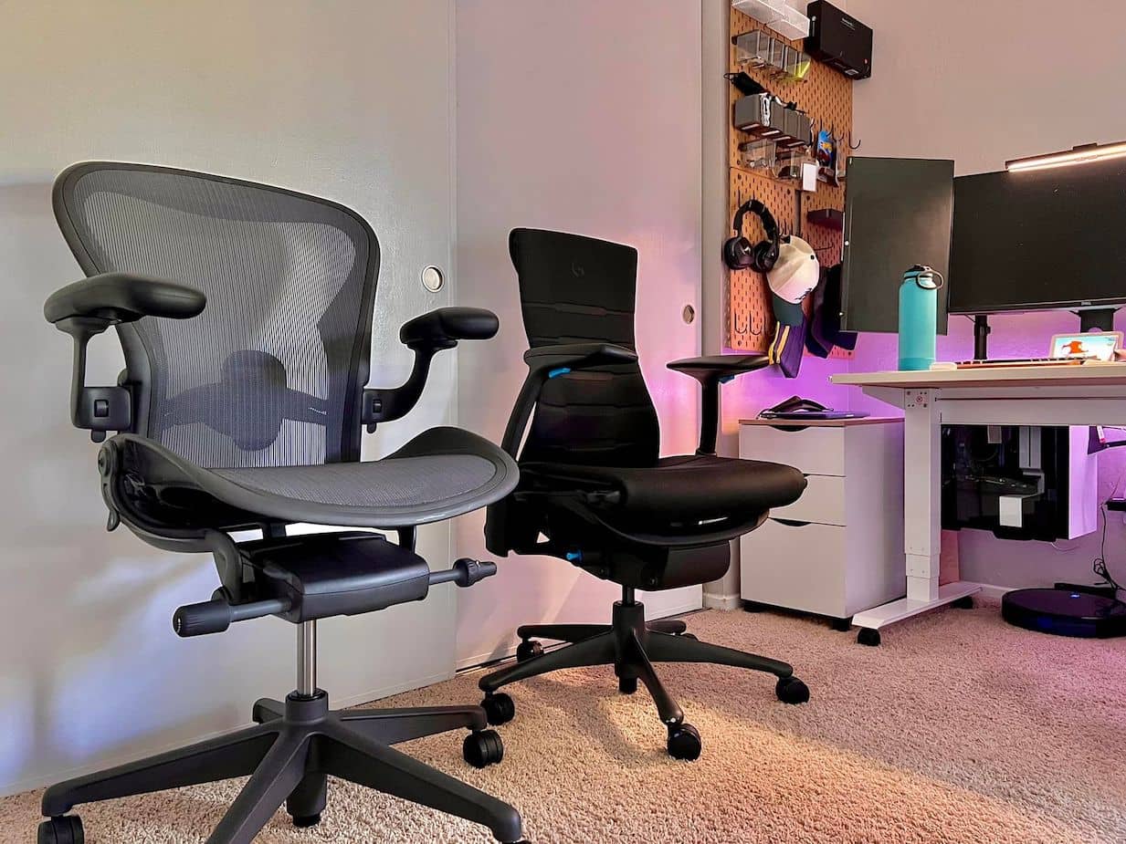 Herman Miller Logitech Embody vs Regular Embody How To Differentiate Two Very Identical Chairs Apart