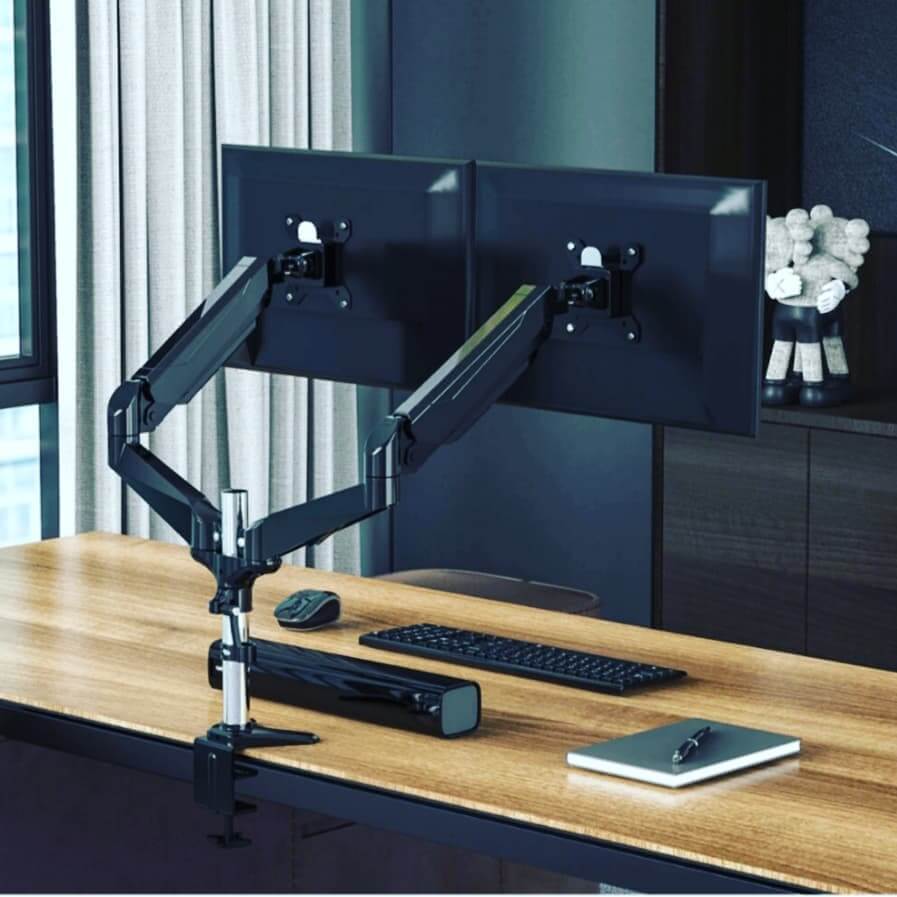 The showdown of Dual monitor stand or 2 Single Monitor Stands