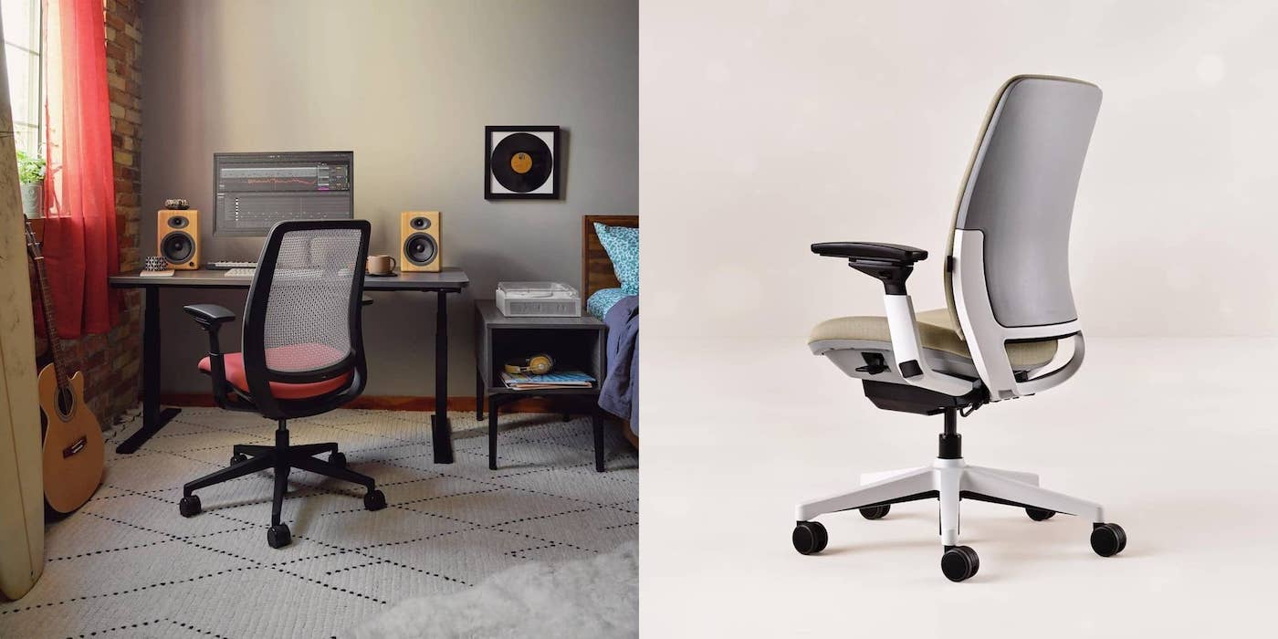 Steelcase Amia 舒适座椅可使用 8 至 10 小时