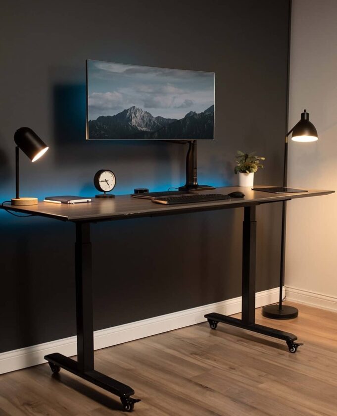 VIVO vs Flexispot standing desk Should you go for a cheaper aesthetic