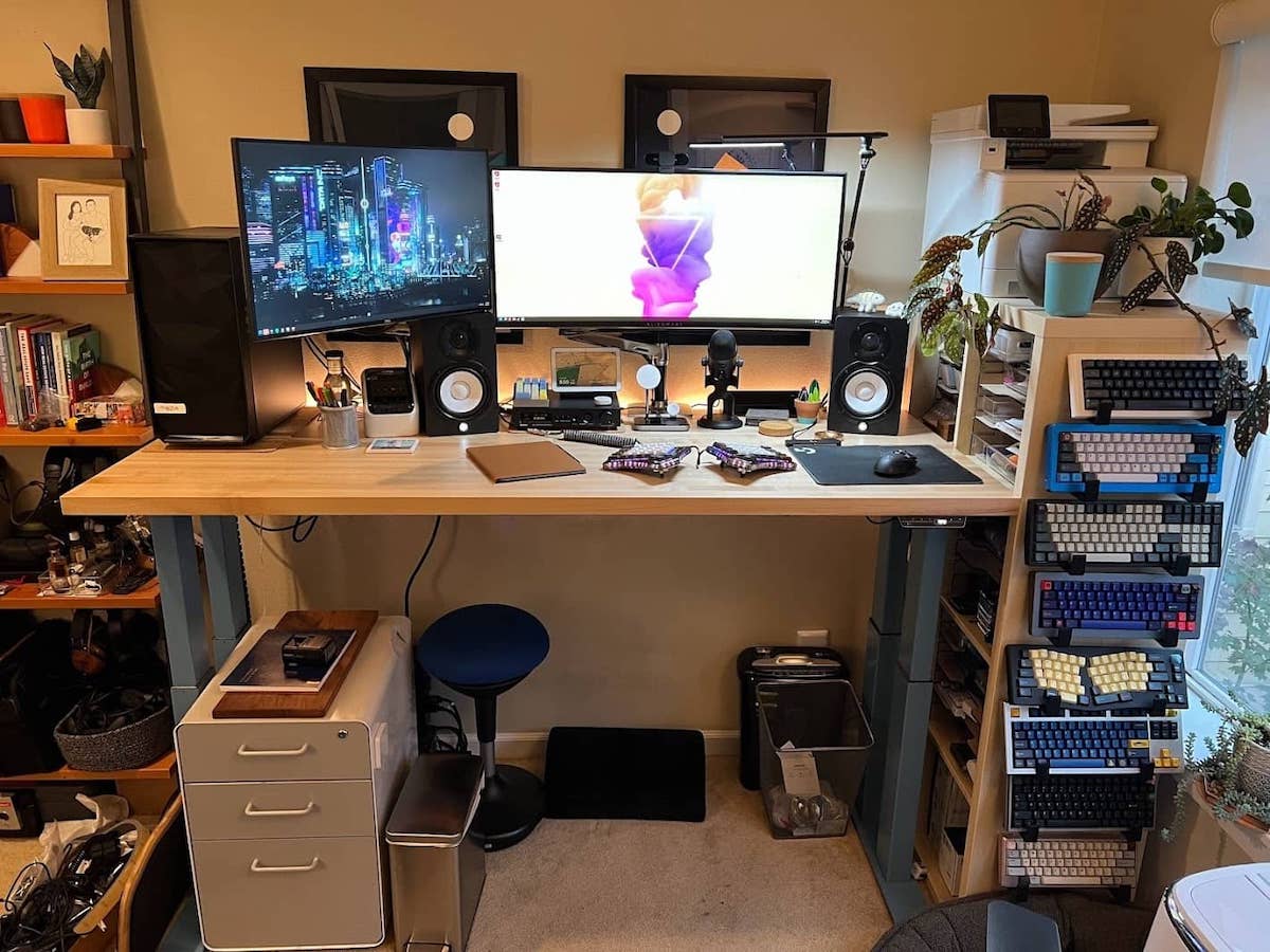 4 leg standing desk