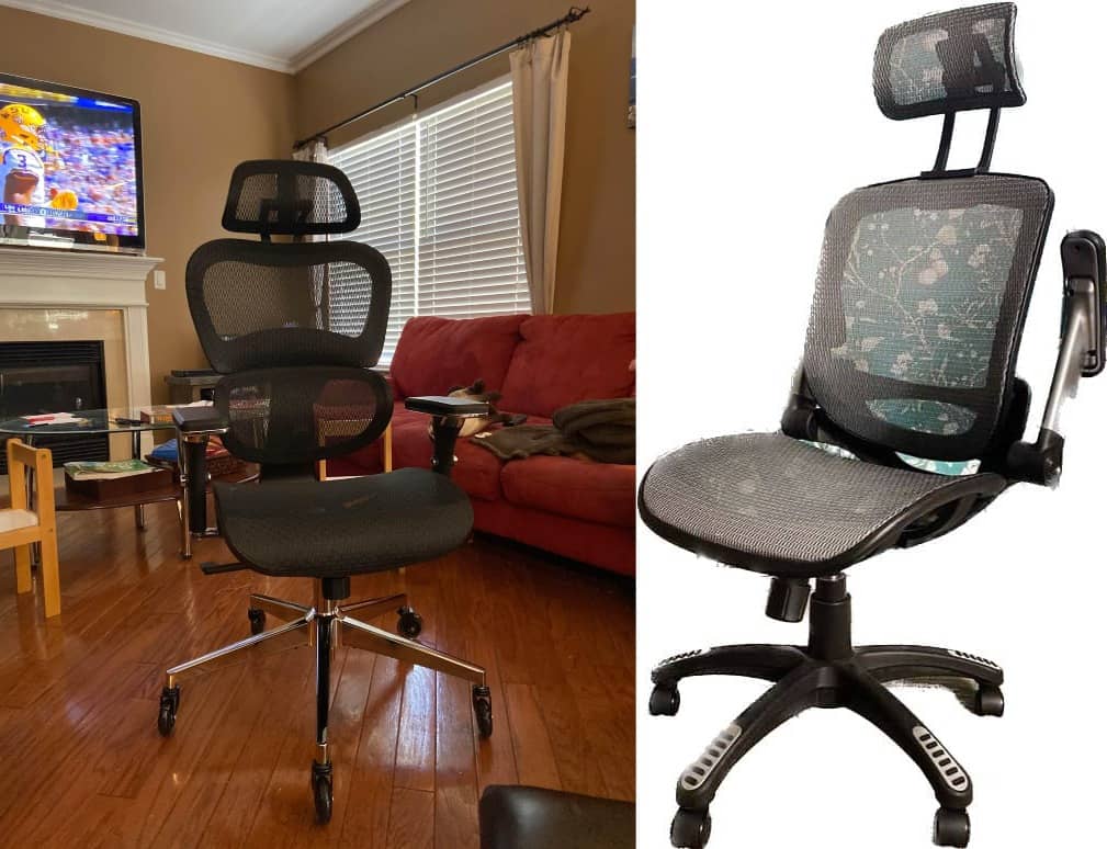 Finding a good chair is the next step