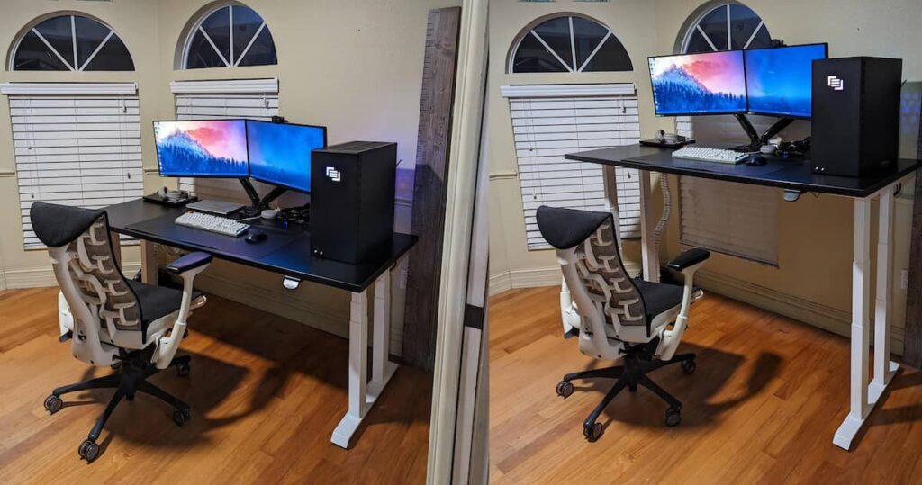 DeskHaus Apex Pro Standing Desk Review great for WFH situation