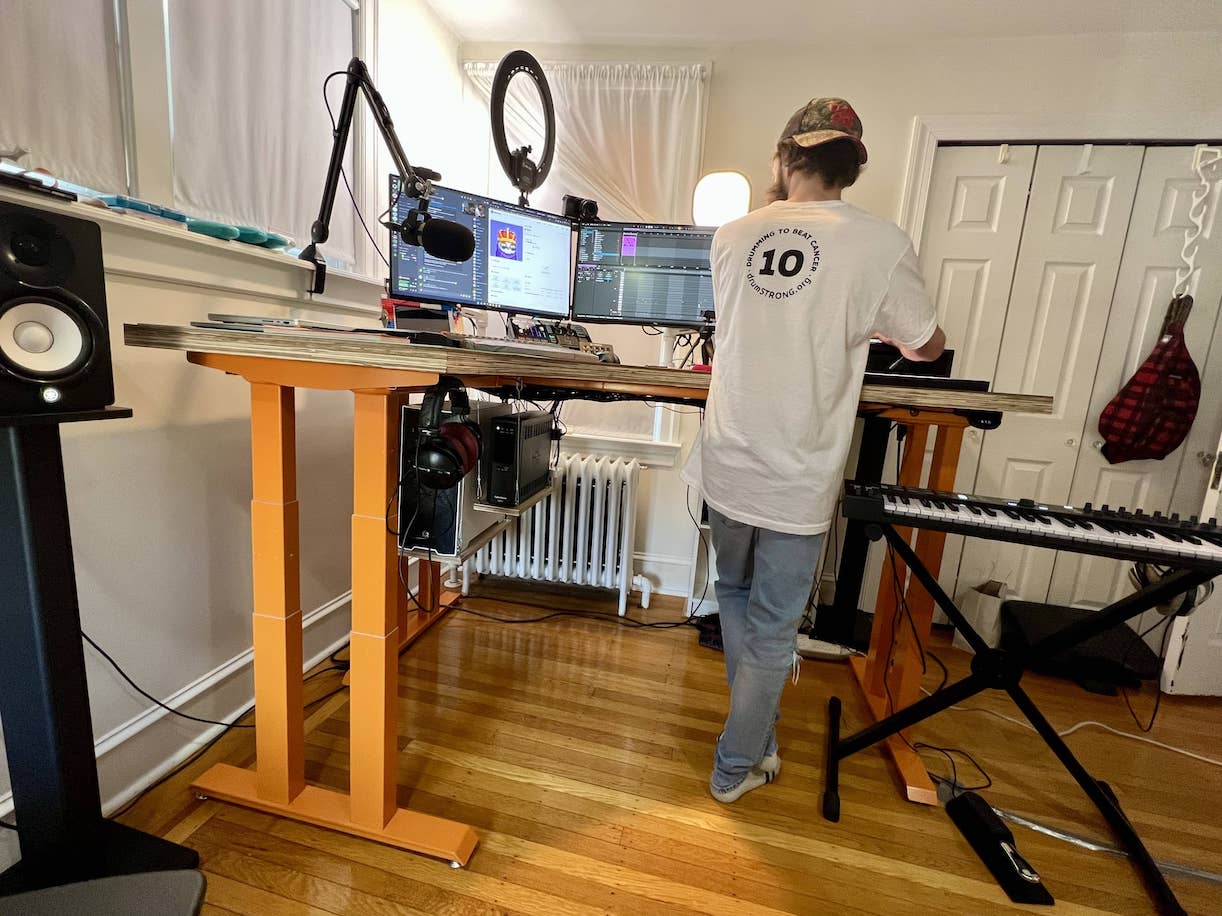 deskhaus 600 lbs standing desk