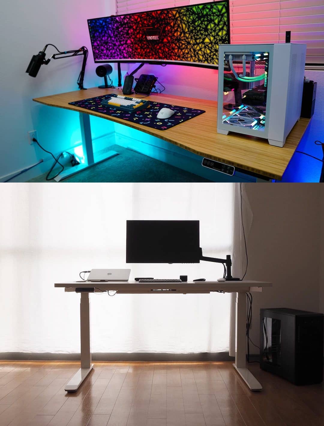 flexispot sit stand desk