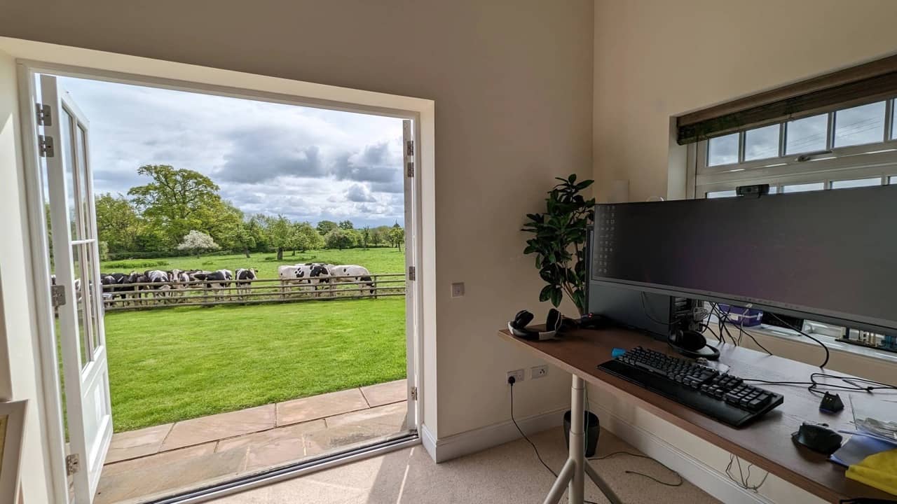 HOO standing desk Large table