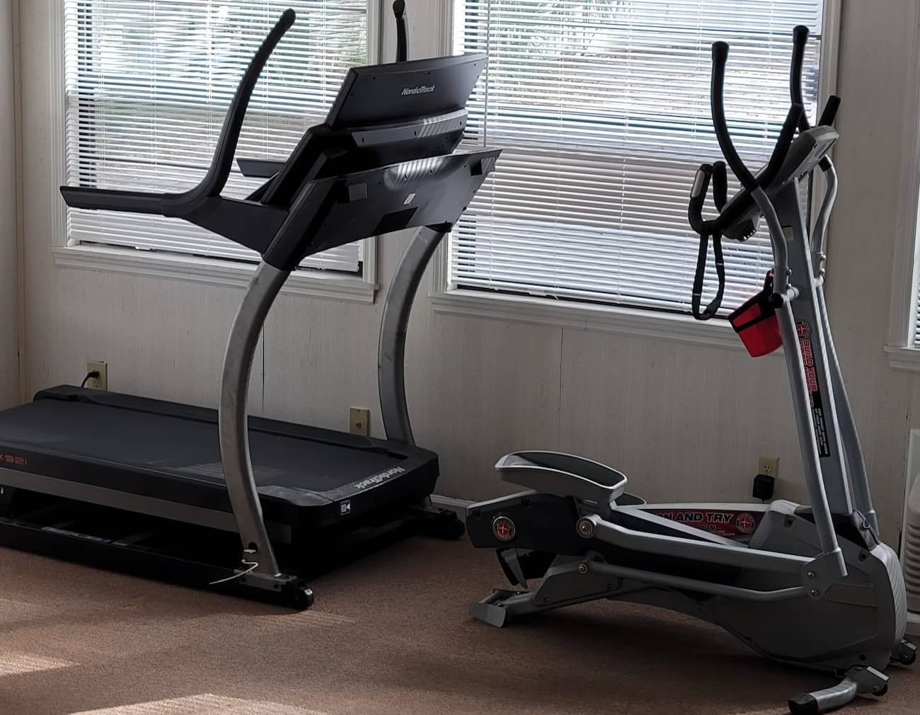 exercise bike or treadmill
