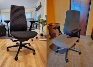 haworth fern office chairs