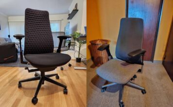 haworth fern office chairs