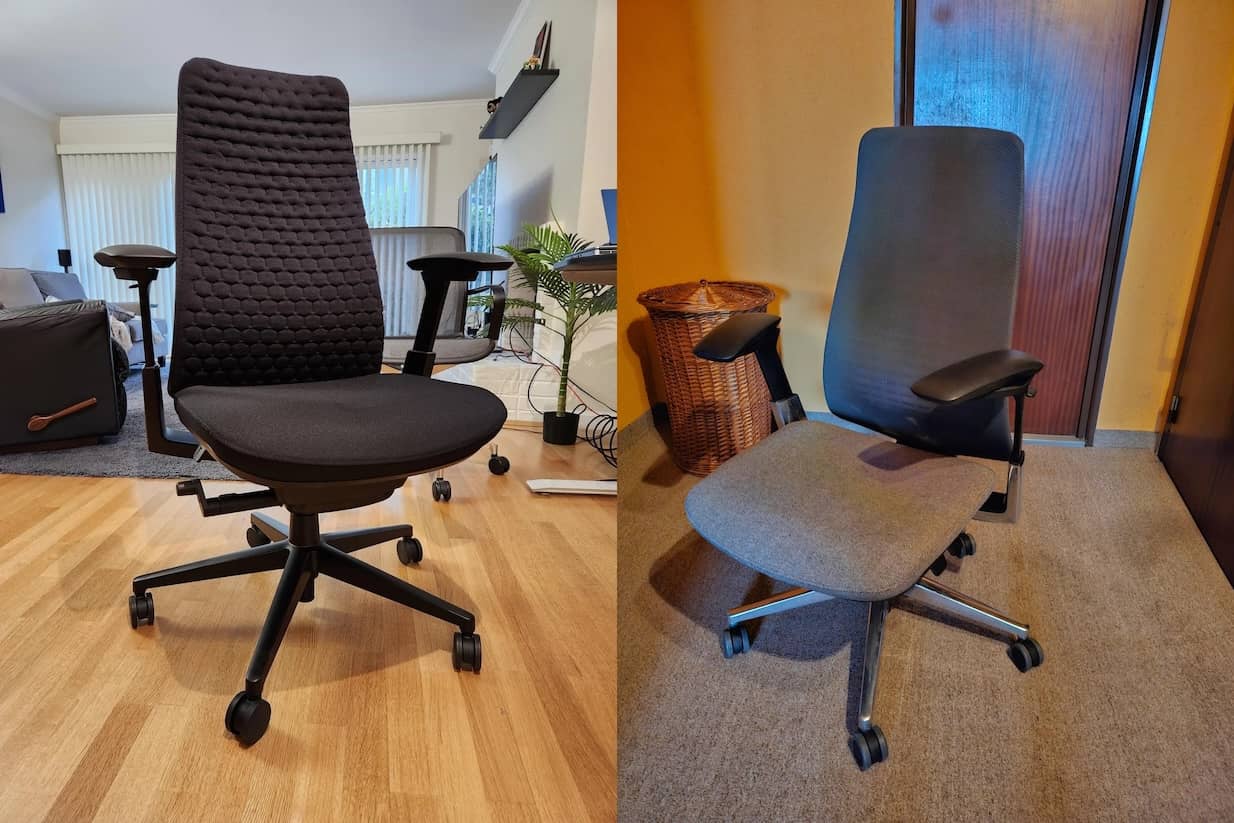 haworth fern office chairs