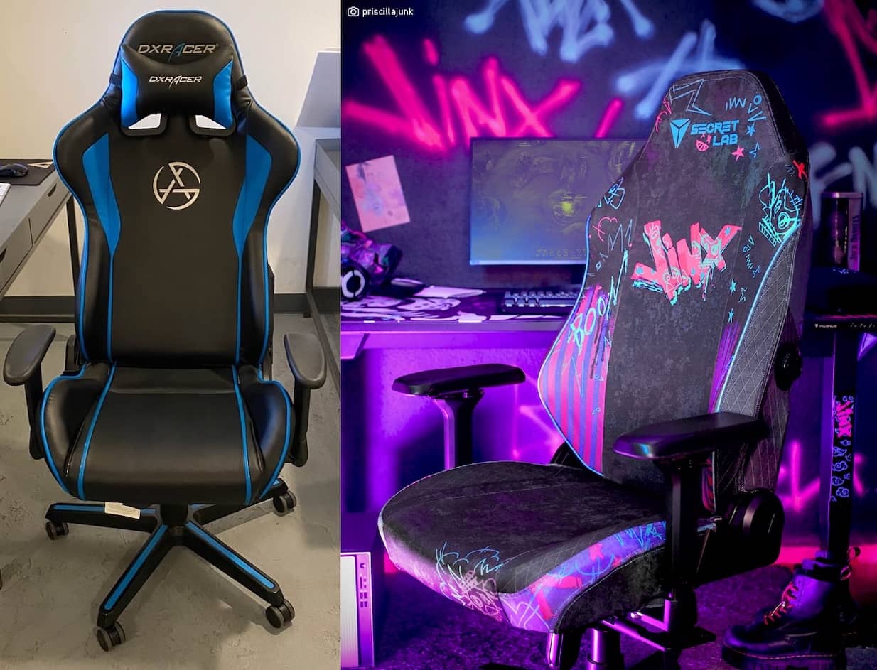 DXRacer vs Secretlab