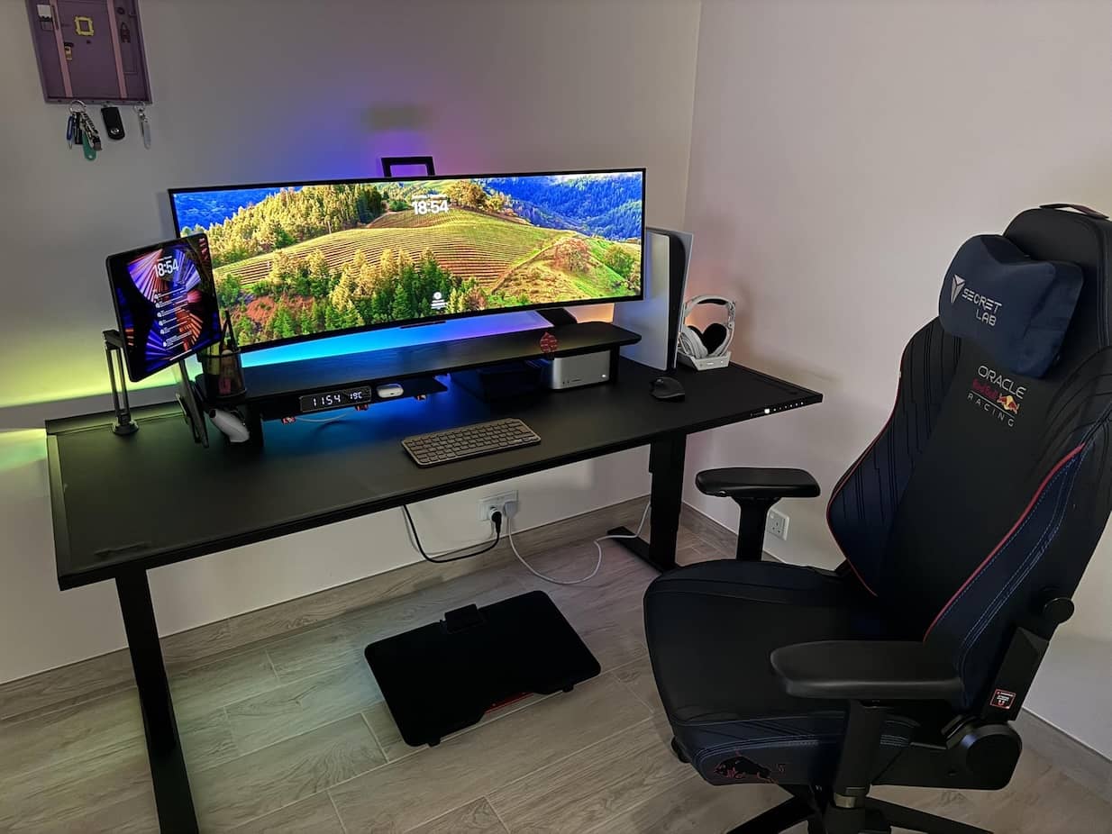 gaming chair setup secretlab vs dxracer